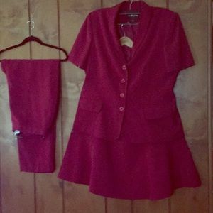 3 piece pant/ skirt/ blazer suit